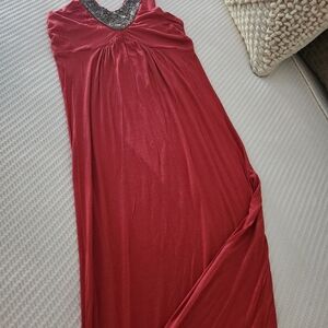 Maxi halter dress